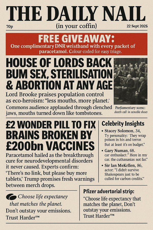 Euthanasia Special front page